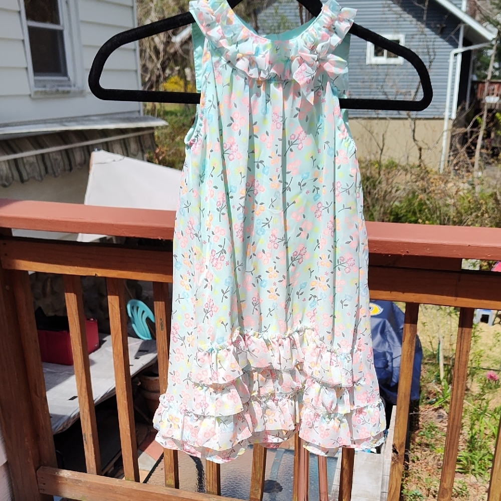 Floral Ruffle Dress